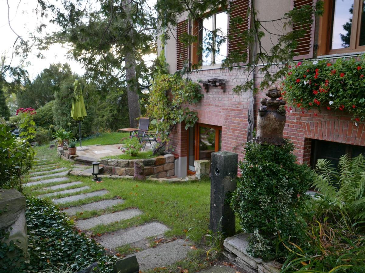 Ferienwohnung Dresden-Pillnitz - Elbhang-Villa - "Am Zuckerhut" Экстерьер фото